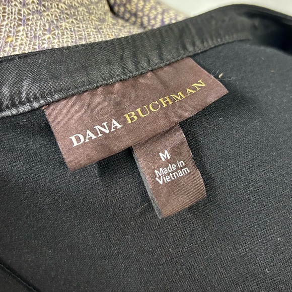 Dana Bachman‎ Black Beaded Holiday Event Dress Size Medium - Picture 6 of 7